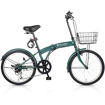 Amazon | 折りたたみ自転車 20インチ CC-10 外装6段変速ギア